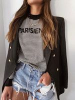 Striped Parisienne Sweater | EllandEmm