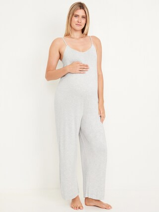 Maternity Sleeveless Pajama Jumpsuit | Old Navy (CA)