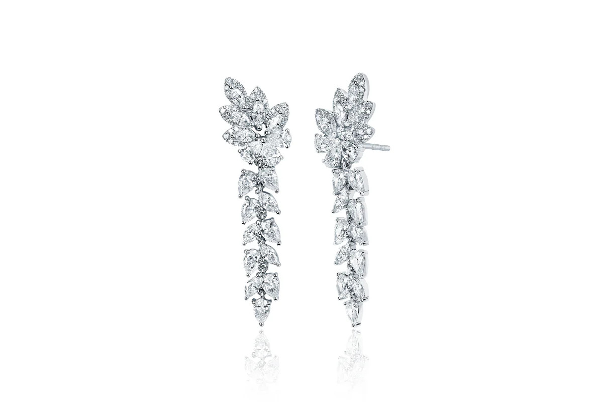 Diamond Pretty Lady Drop Earring | EF Collection