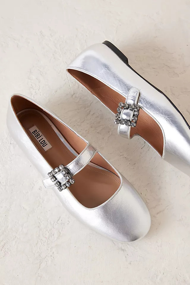Bibi Lou Mary Jane Flats | Anthropologie (UK)