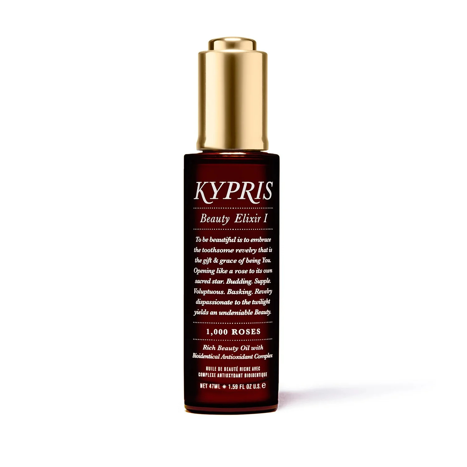 Beauty Elixir I: 1,000 Roses - Rich Moisturizing Face Oil | KYPRIS Beauty