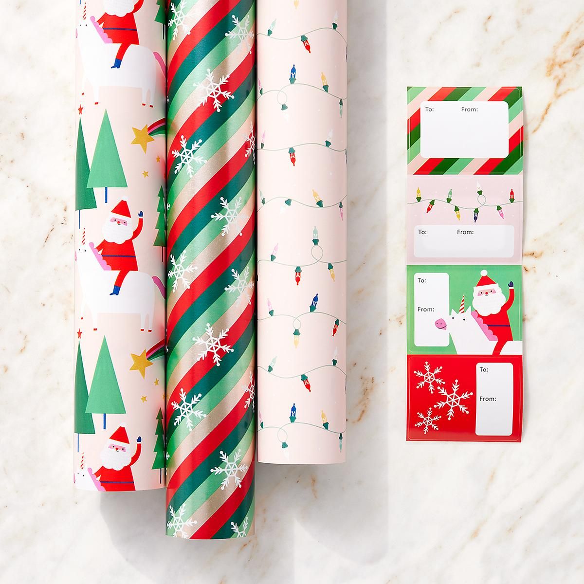 Kitschy Kritters Gift Wrap Set | The Container Store