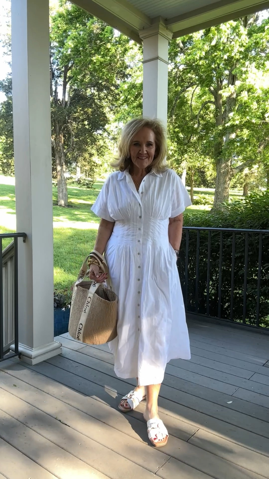 It’s white dress season and this dress from Ann Taylor is perfection. I’m wearing a size 6 regular. If I were to order the petite I would’ve gotten the petite size 8 

I’ve chosen four other dresses in addition to this Ann  Taylor dress that one of these are sure to be your white dress for the season.

And have you tried the icon glasses and Anthropologie? They make any drink special. I have a variety from holiday to Bose to citrus and fruit. It’s been really fun to collect them this past year.

So many sales this weekend? Stay tuned here and turn that notification back on so that you know when I find a good sale I’ll post it here in LTK

Julie Vos stunners! 
And Elemis skincare 25% off with code MDW25

White dress summer dress vacation dress 

#LTKFindsUnder100 #LTKSaleAlert #LTKOver40