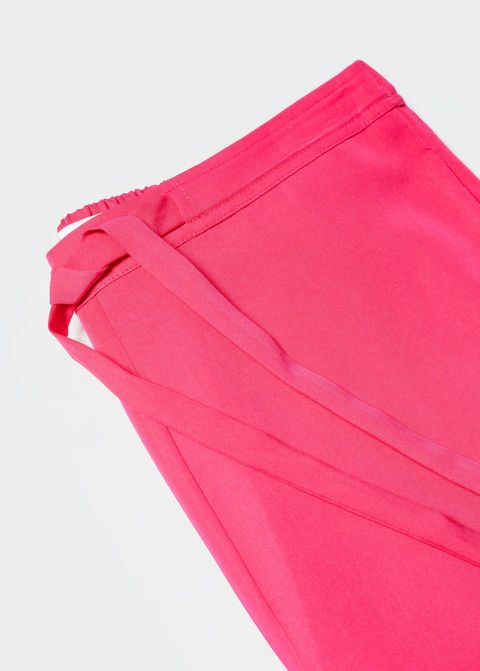 Flowy straight-fit pants | MANGO (US)