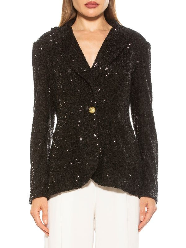 Kai Sequin Single Breasted Blazer | Saks Fifth Avenue OFF 5TH