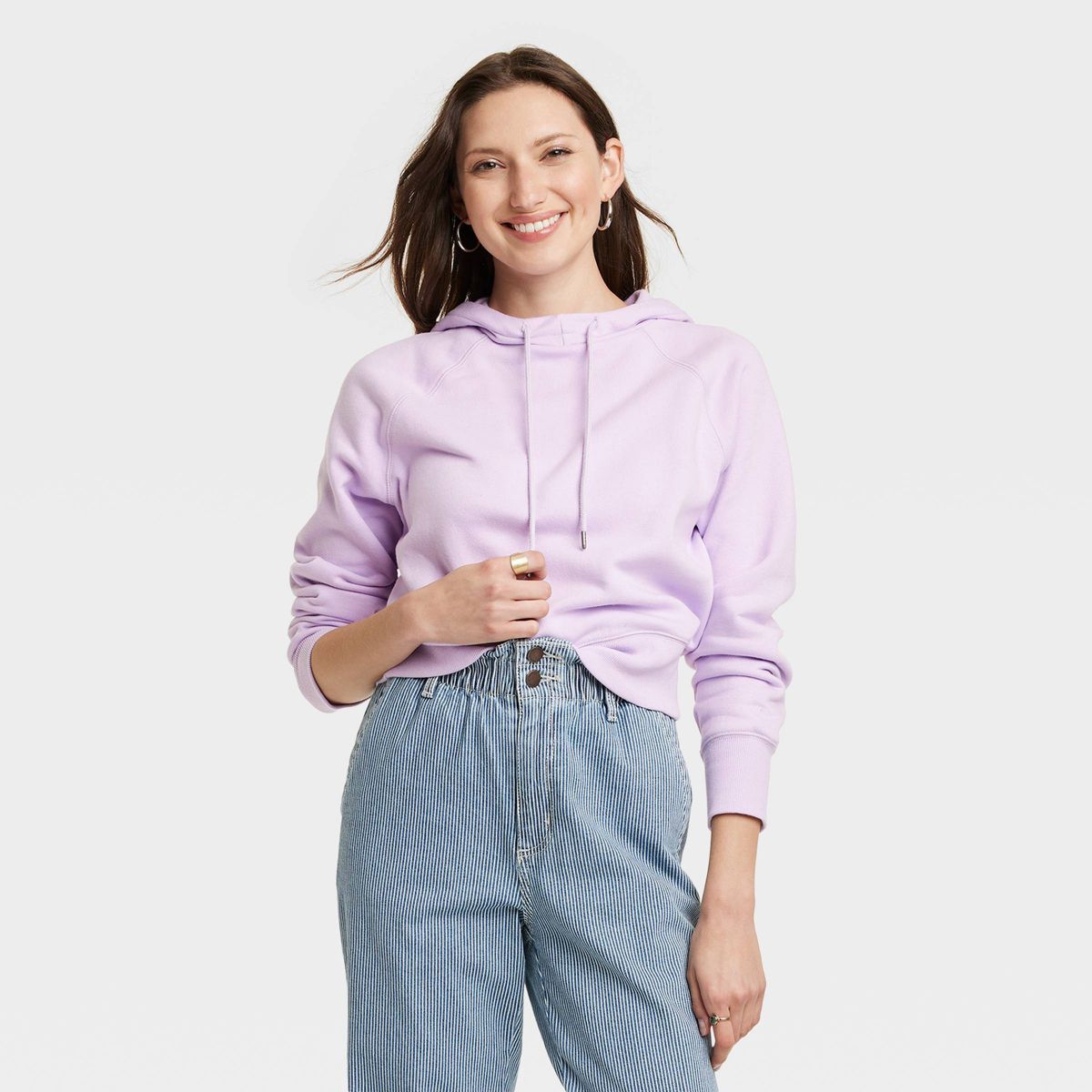 Women’s Cropped Hoodie Sweatshirt - Universal Thread™ | Target