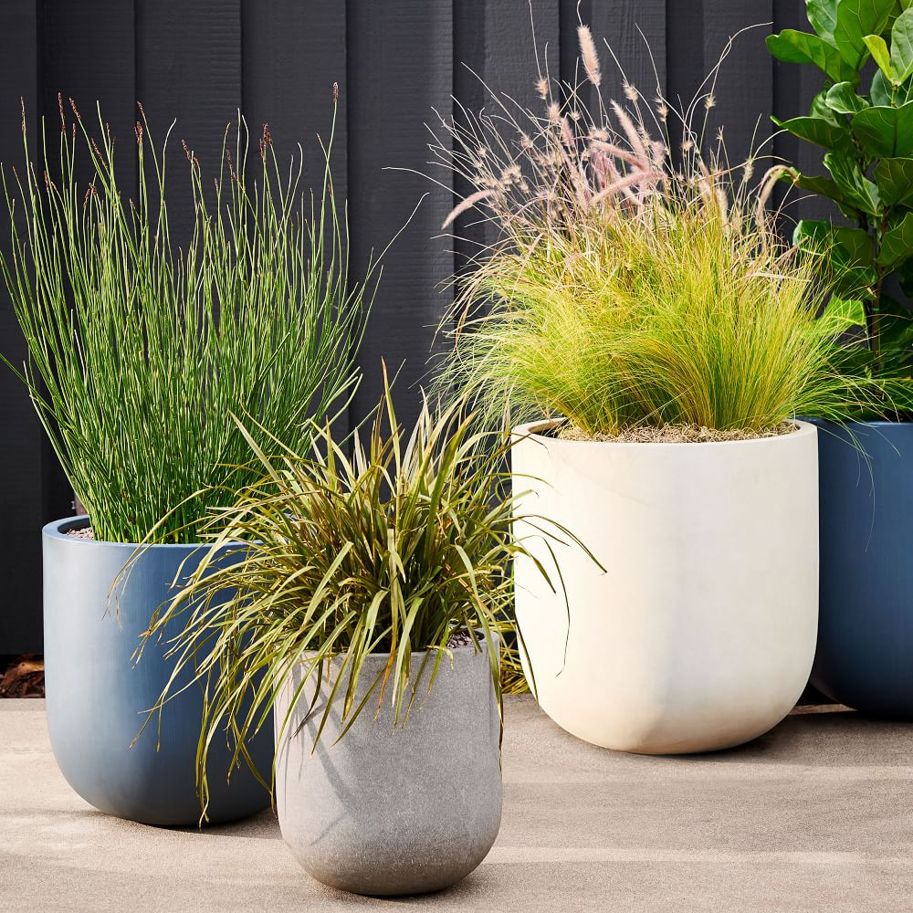 Radius Indoor/Outdoor Planters | West Elm (US)