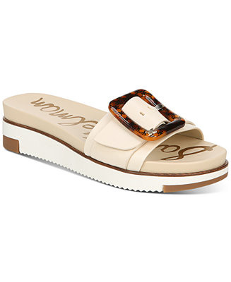 Women's Ariane Platform Buckle Slide Sandals | Macy's