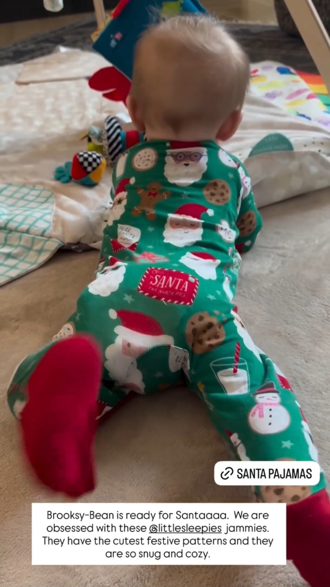 Brooksy-Bean is ready for Santaaaa. We are obsessed with these little sleepies jammies.
They have the cutest festive patterns and they are so snug and cozy!

#LTKBaby #LTKFindsUnder100 #LTKHoliday