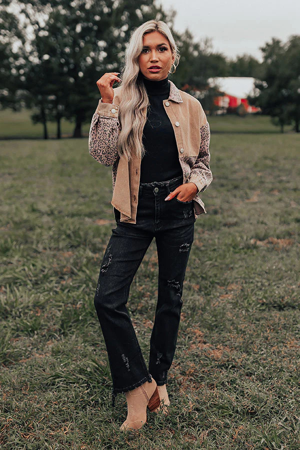 The Gibby High Waist Distressed Jean | Impressions Online Boutique