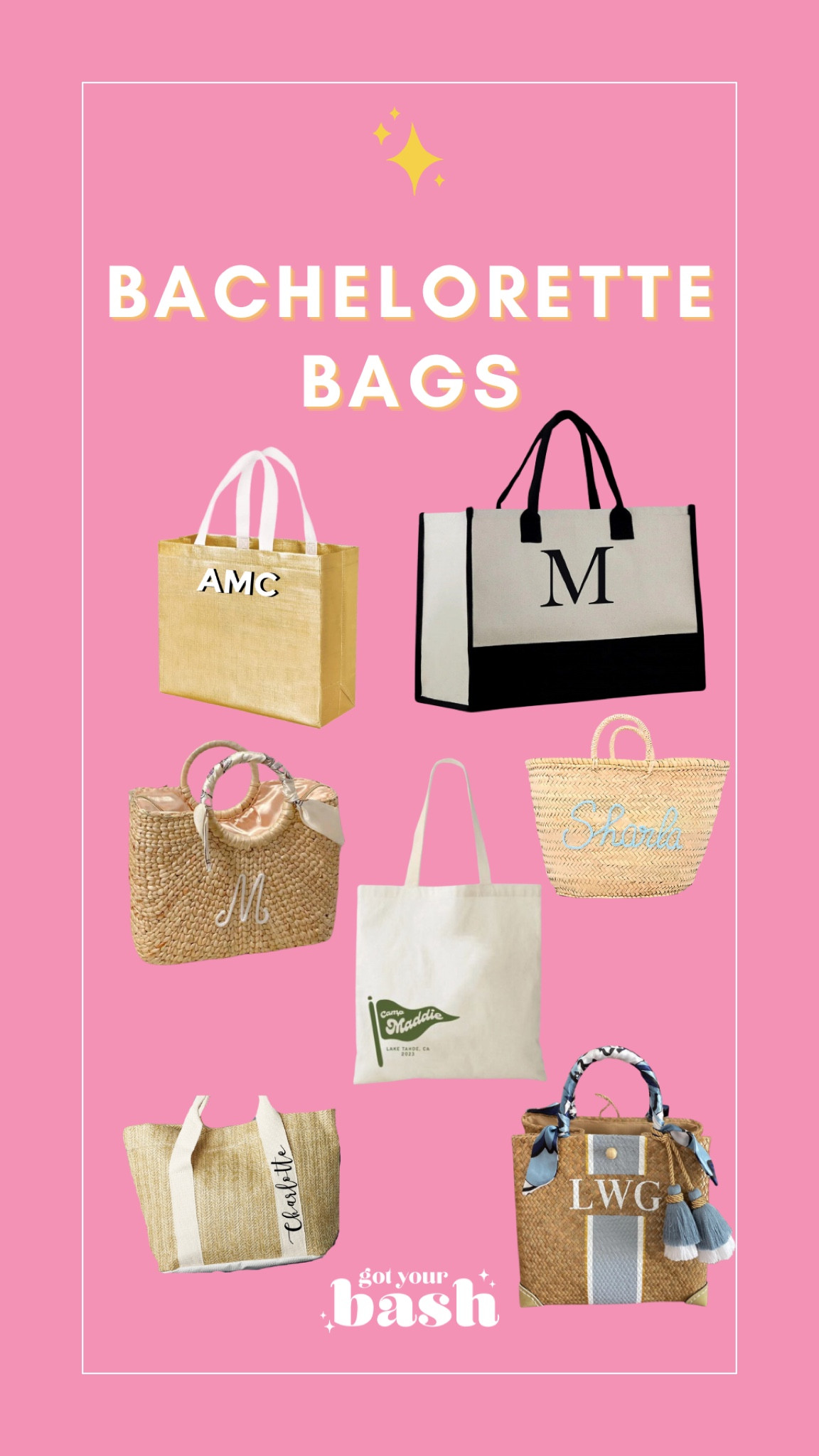 Bachelorette Bag Options for your upcoming trip! 

#LTKtravel #LTKwedding #LTKSeasonal