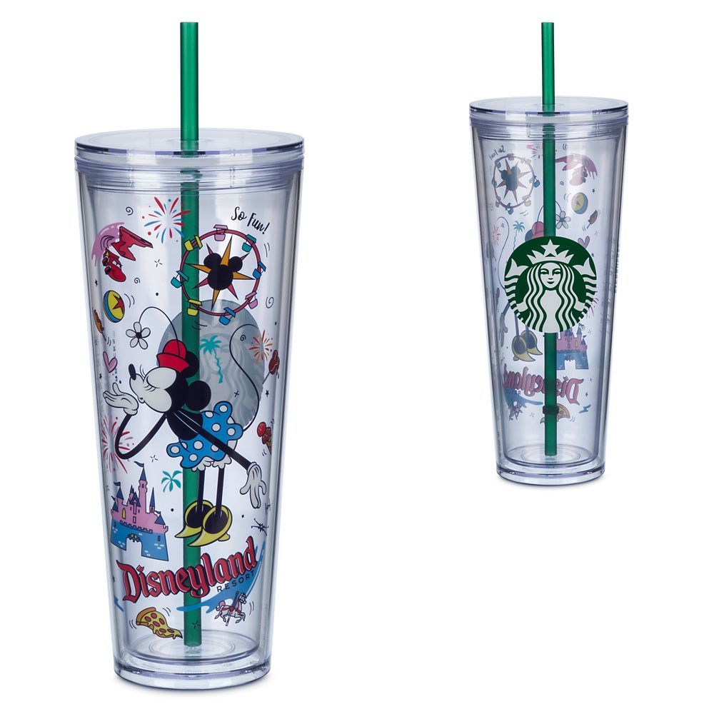 Minnie Mouse Disneyland Starbucks Tumbler with Straw | shopDisney | Disney Store