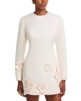 Aliza Long Sleeve Petal Mini Dress | Bloomingdale's (US)