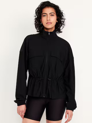 SleekTech Oversized Cinched-Waist Jacket | Old Navy | Old Navy (US)