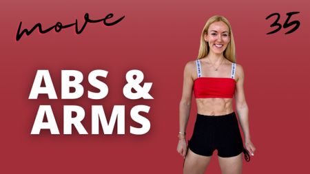 Abs & arms workout at home 

#LTKfitness #LTKfindsunder100