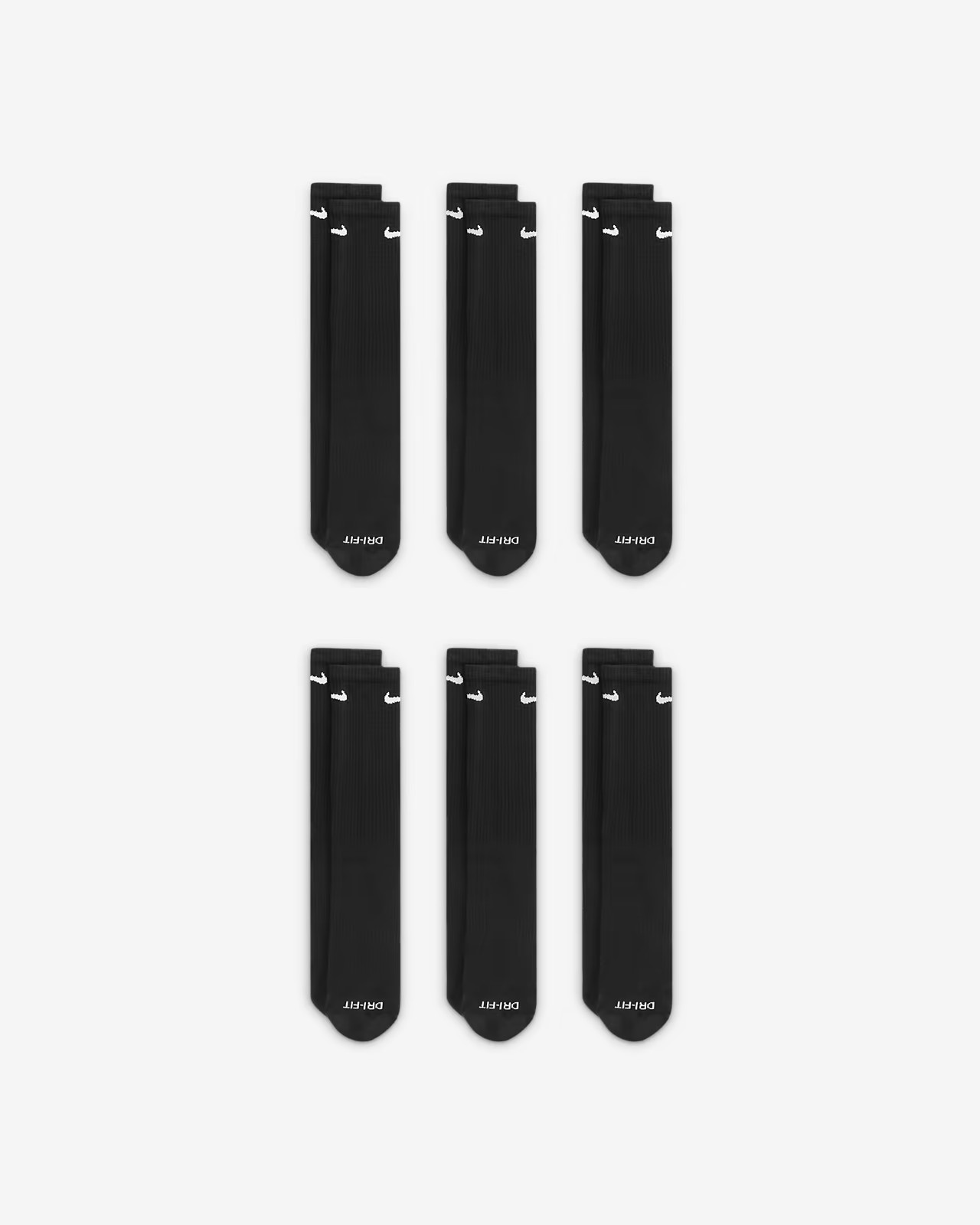 Nike Everyday Plus Cushioned Training Crew Socks (6 Pairs). Nike.com | Nike (US)