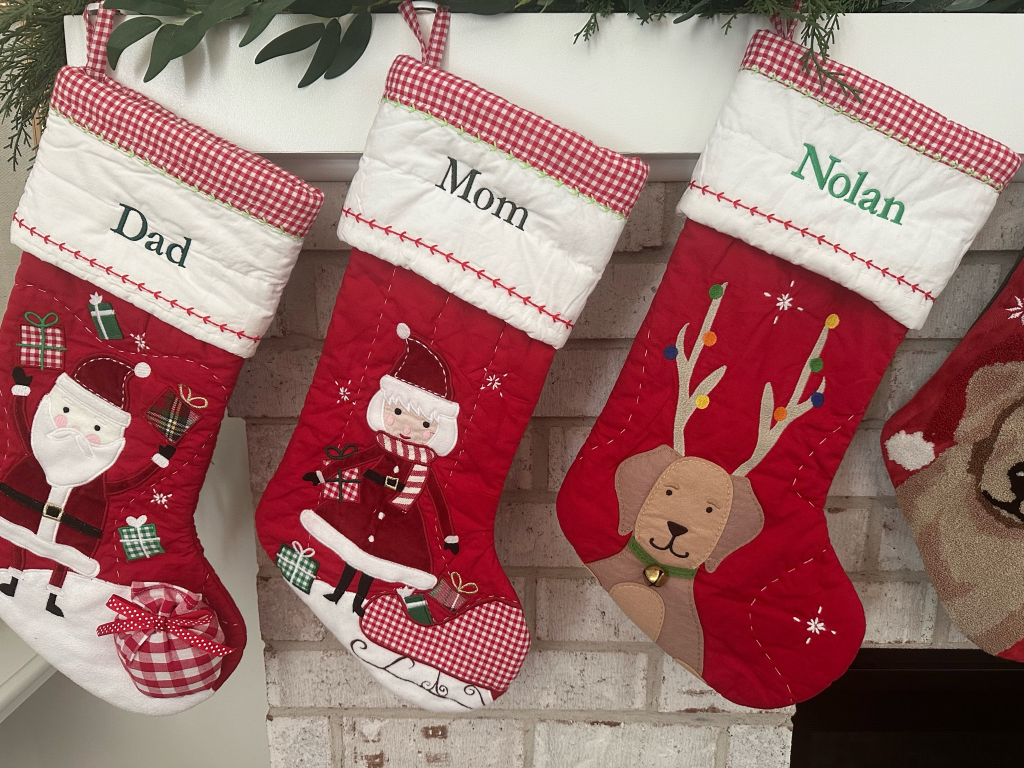 Since we started a family this year, I was antsy to buy our forever stockings to start new traditions at Christmas. These Pottery Barn stockings are so high quality and perfect! You can fit so much in here. We’ll be keeping these for generations. #christmasstockings #blackfridaydeals #salealert 

#LTKHome #LTKSeasonal #LTKHoliday