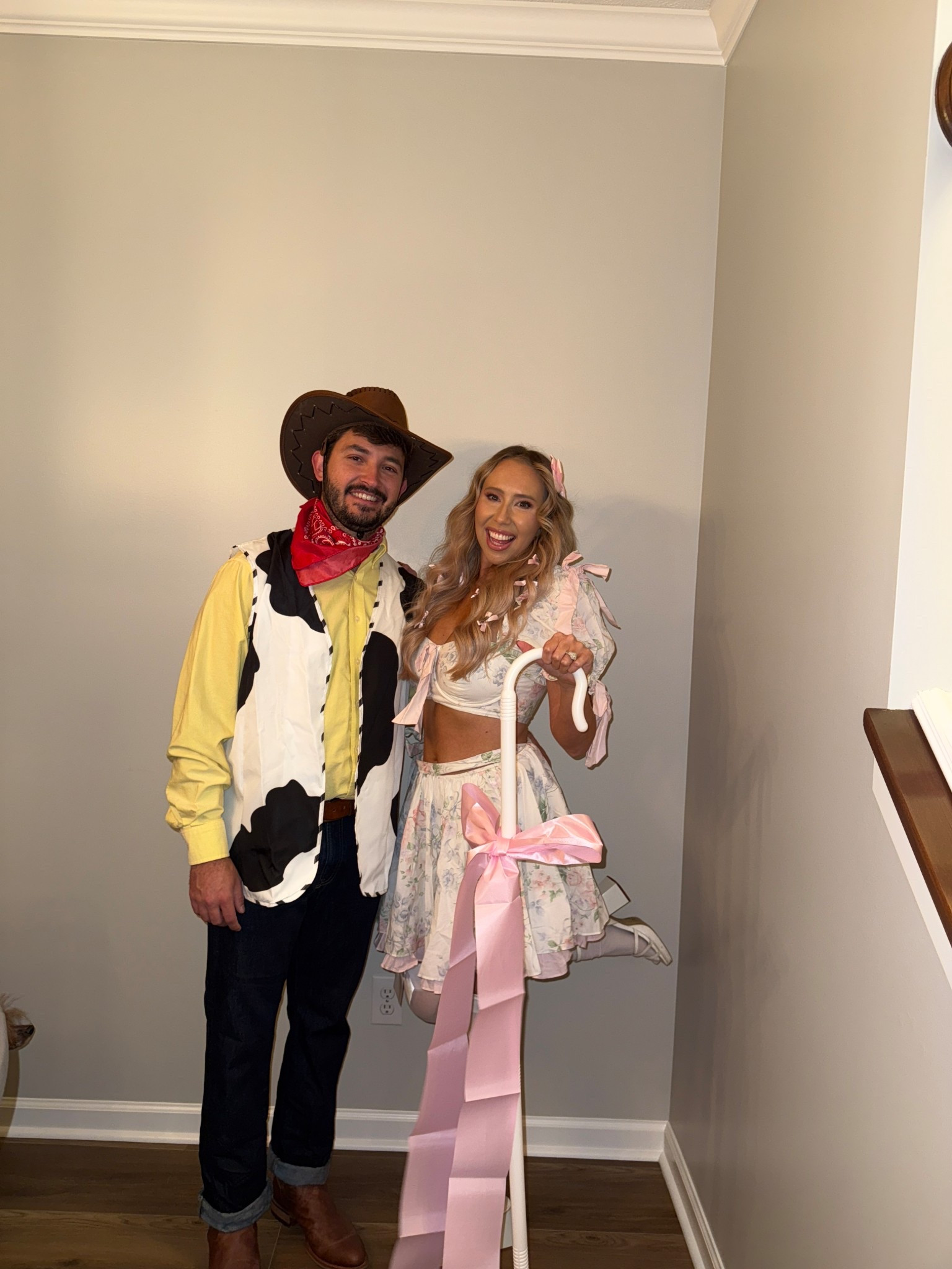 Halloween costume, couples costume, Disney costume, Disney couples costume, couples Disney costume,  Bo peep, little Bo peep costume, woody costume

#LTKHalloween