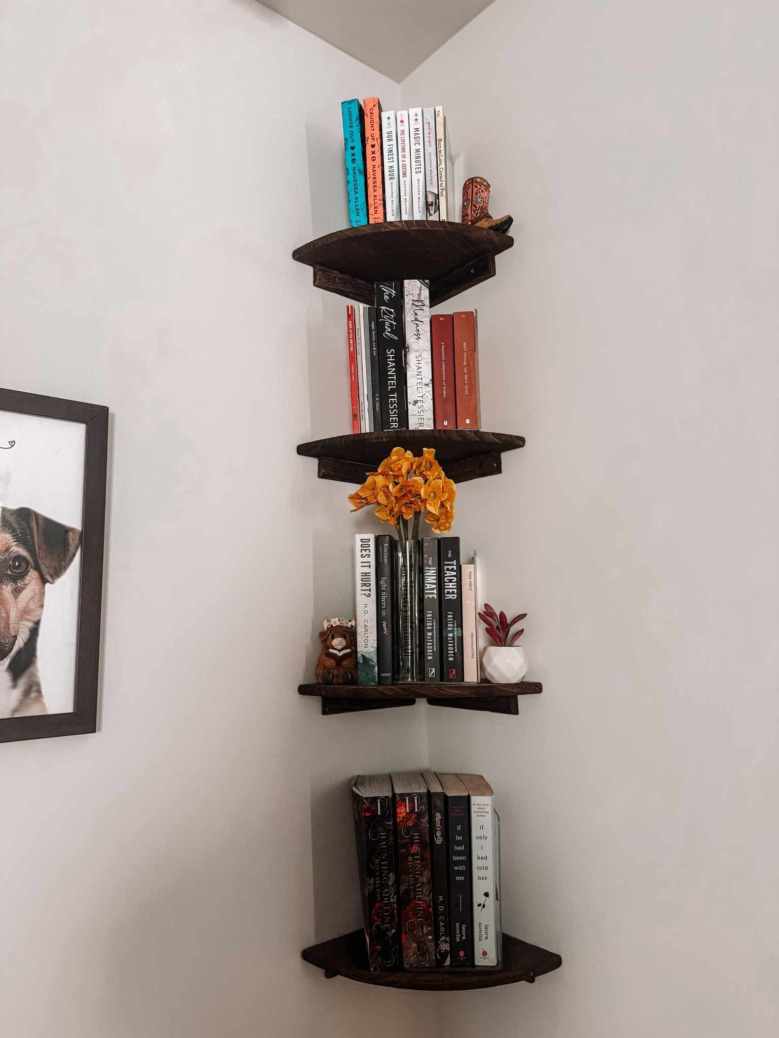I only collect my favorite books, but I’m running out of room quick 