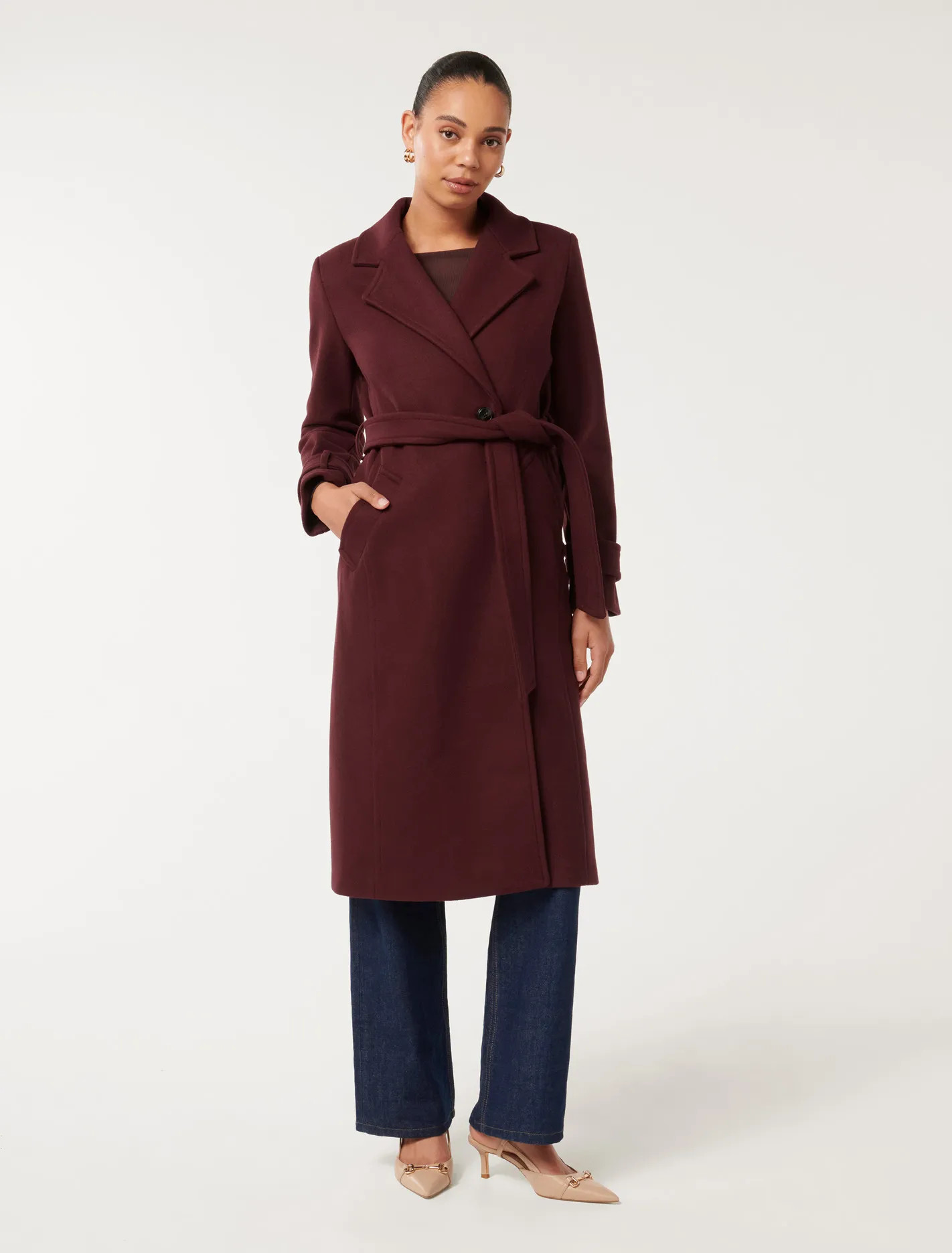 Bella Wrap Coat | Forever New (UK & IE)