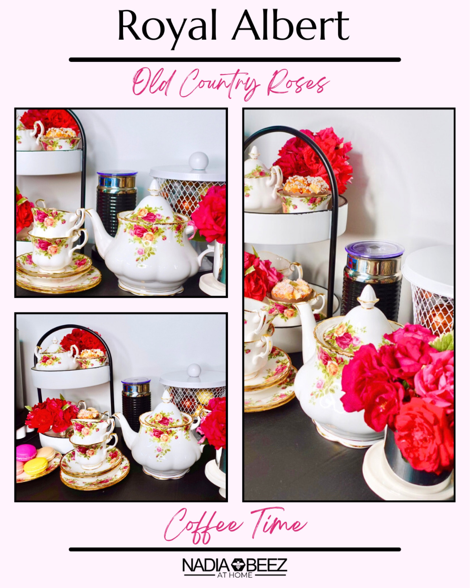 Tea time with Royal Albert Ols Country Roses 💐

#LTKSaleAlert #LTKParties #LTKHome