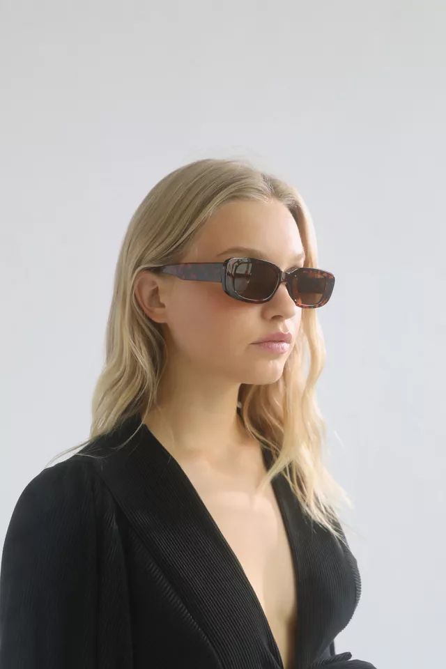 Sabrina Rectangle Sunglasses | Urban Outfitters (US and RoW)