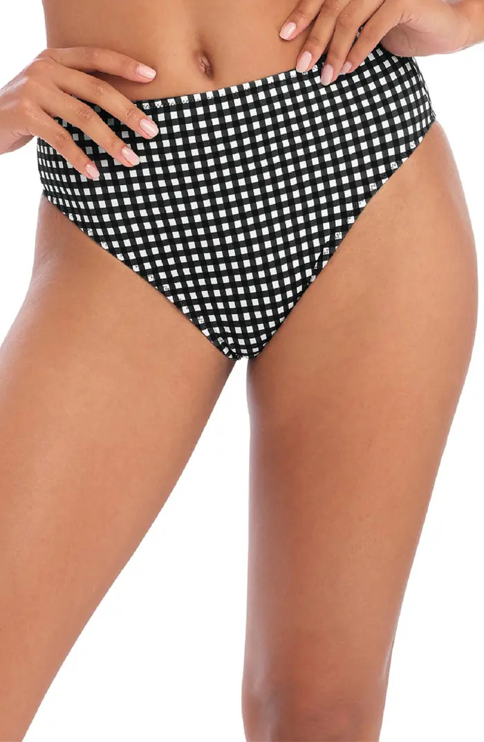 Check In High Waist Bikini Bottoms | Nordstrom