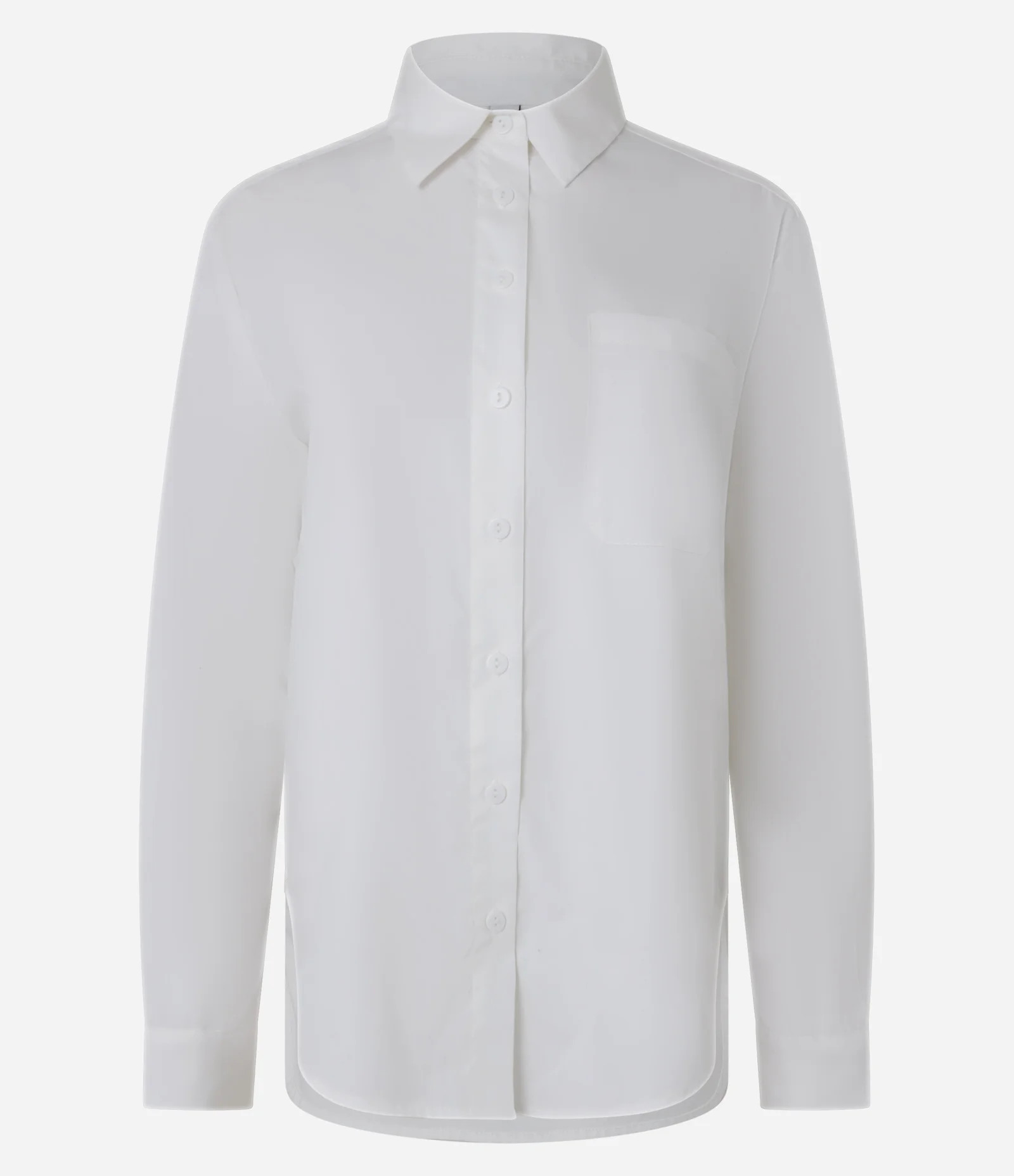 Camisa em Tricoline com Bolso e Listras Fio Tinto Branco - Lojas Renner | Renner (BR)