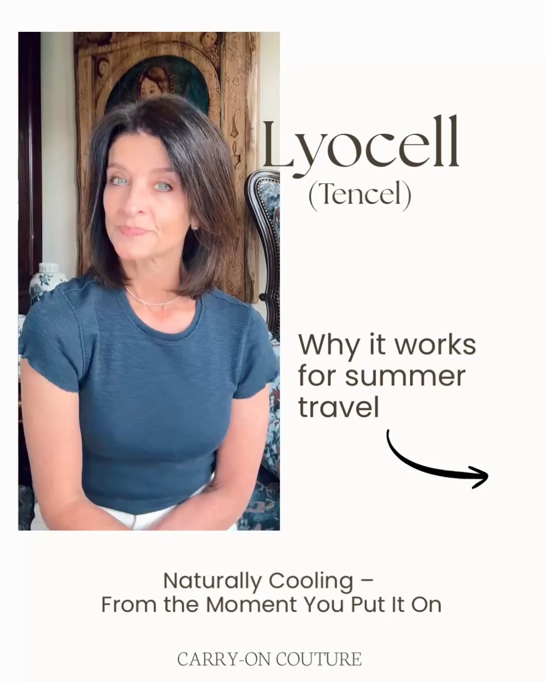 Lyocell, another great fabric option for you hot weather trips!

#LTKOver40 #LTKTravel