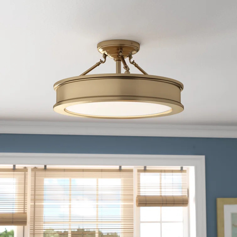 Everlee Semi Flush Mount | Wayfair North America