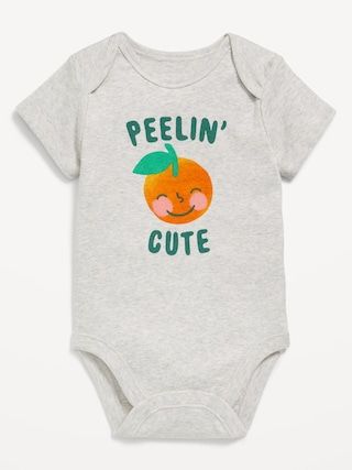 Unisex Short-Sleeve Graphic Bodysuit for Baby | Old Navy (US)