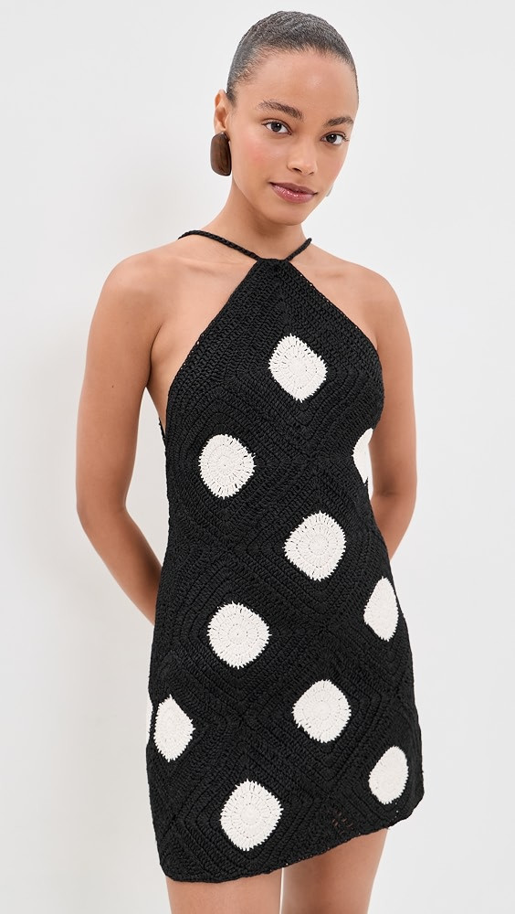 SIMONMILLER Kit Crochet Mini Dress | Shopbop | Shopbop