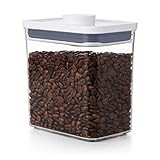 OXO Good Grips POP Container – Airtight 1.7 Qt for Coffee and More Food Storage, Rectangle, Clear | Amazon (US)