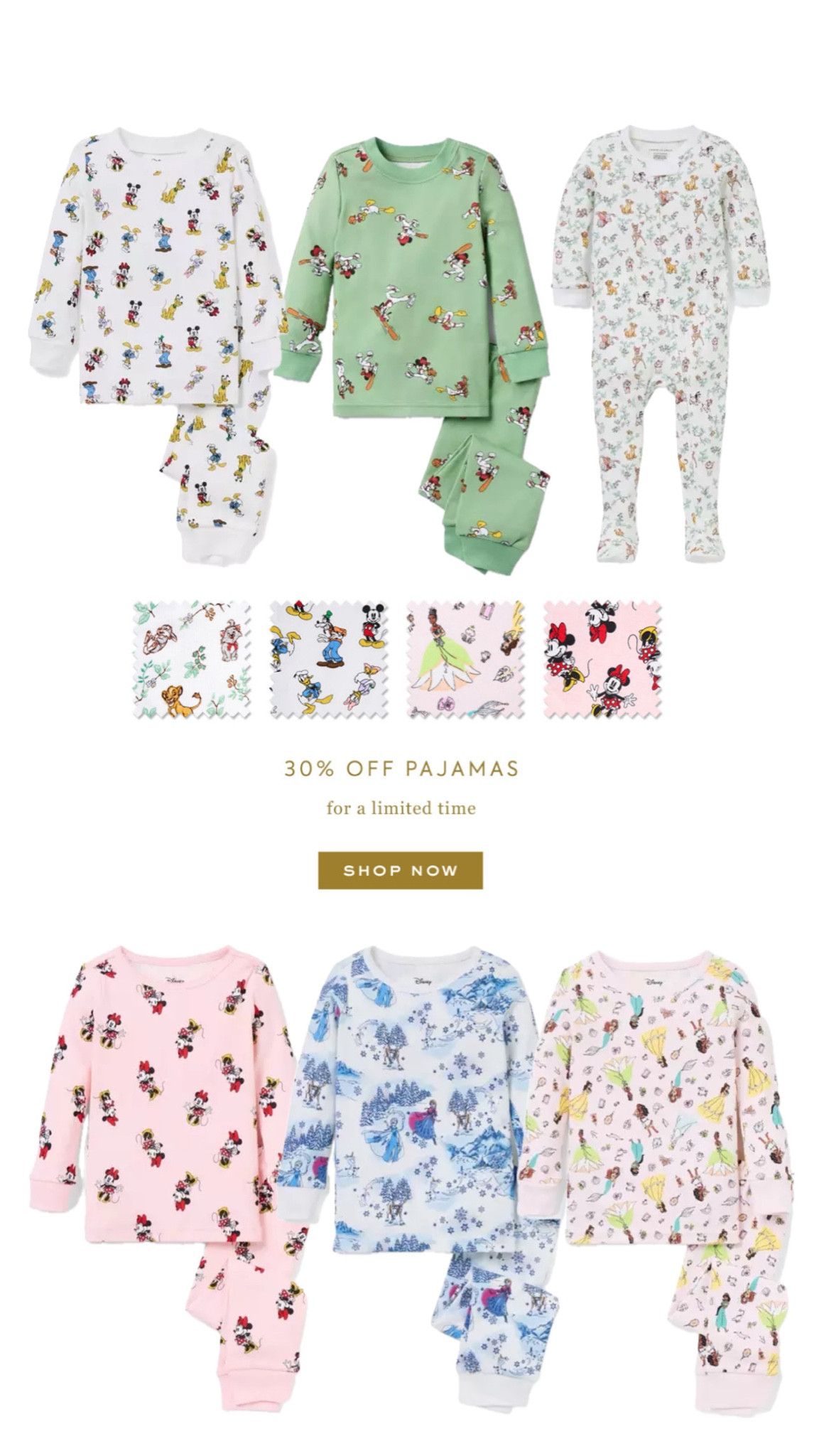 Classic Disney PJs, perfect for a Disney trip or just to put a smile on your kiddos face! 30% off right now! These are great quality and our personal go-to for sweet character pjs. 

#LTKSaleAlert #LTKKids #LTKStyleTip