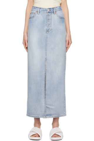 CAMILLA AND MARC - Blue Phoebe Maxi Skirt | SSENSE