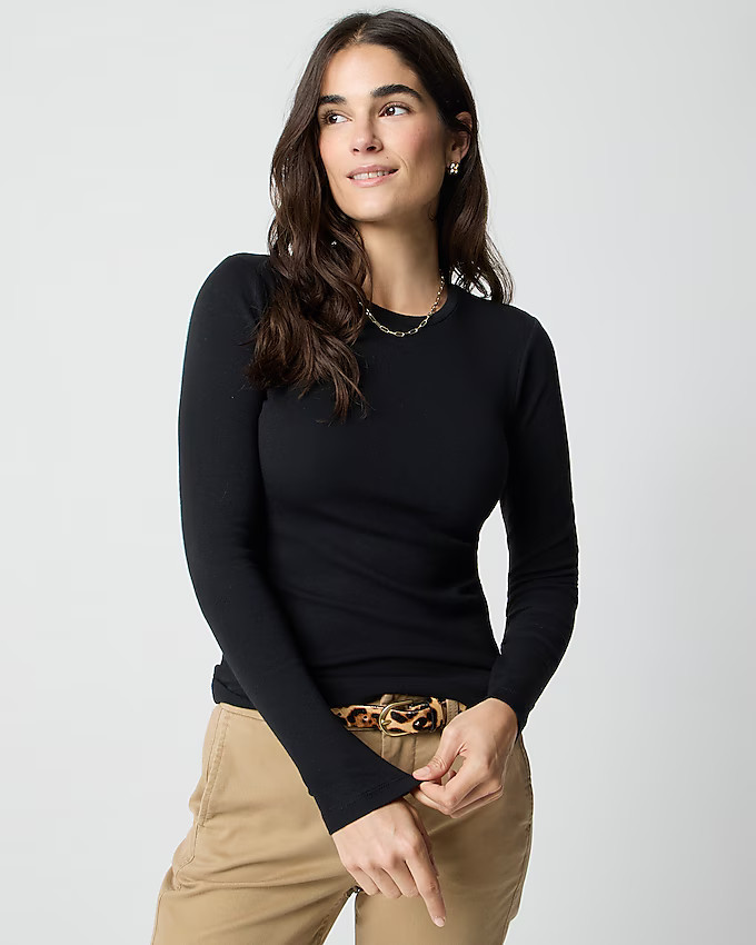 Long-sleeve everyday tee | J.Crew Factory