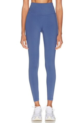 Varley Freesoft 25 High Rise Legging in Blue | FWRD 