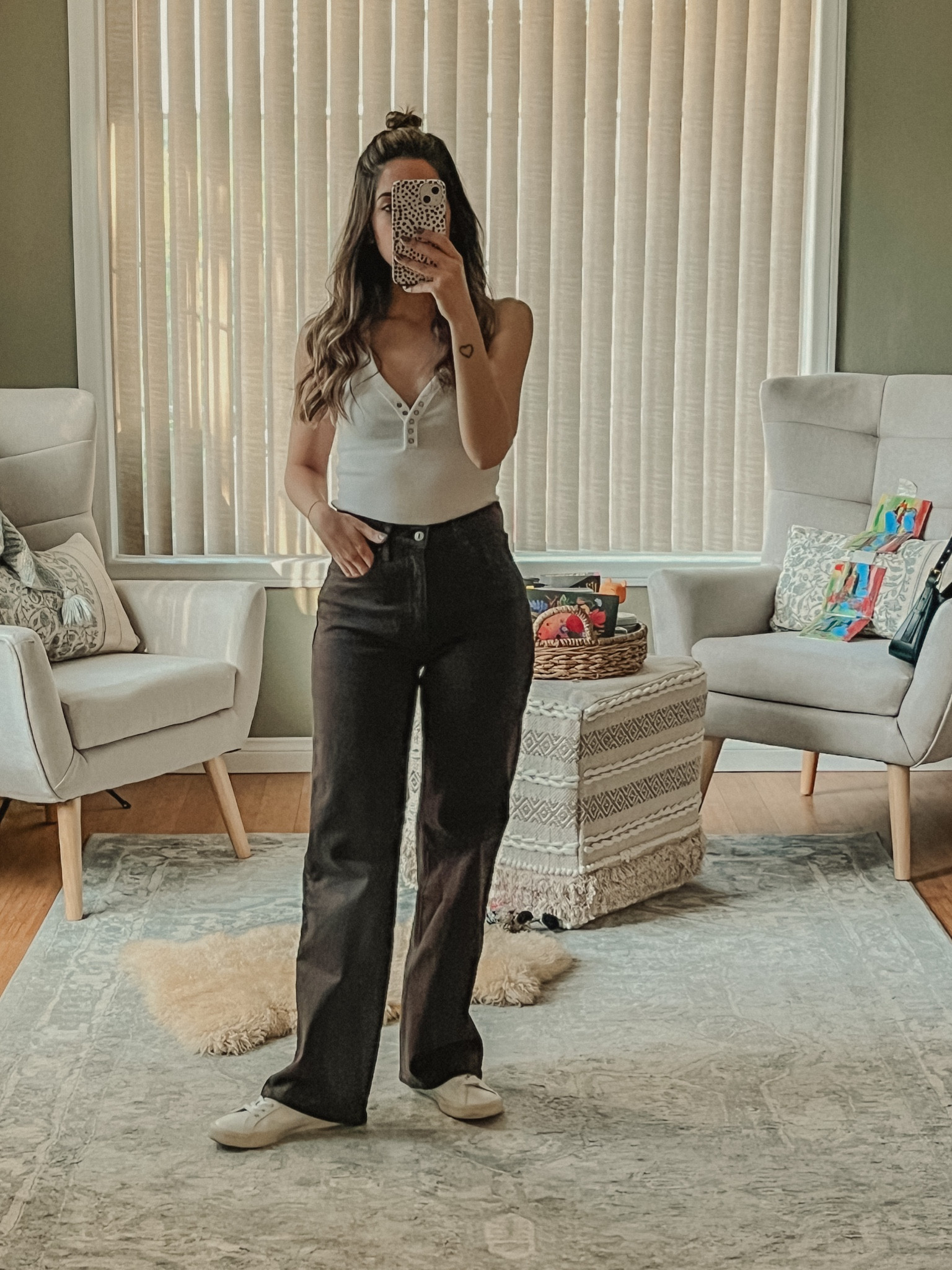 OOTD: I’ll be living in these brown jeans this autumn 

#LTKSeasonal