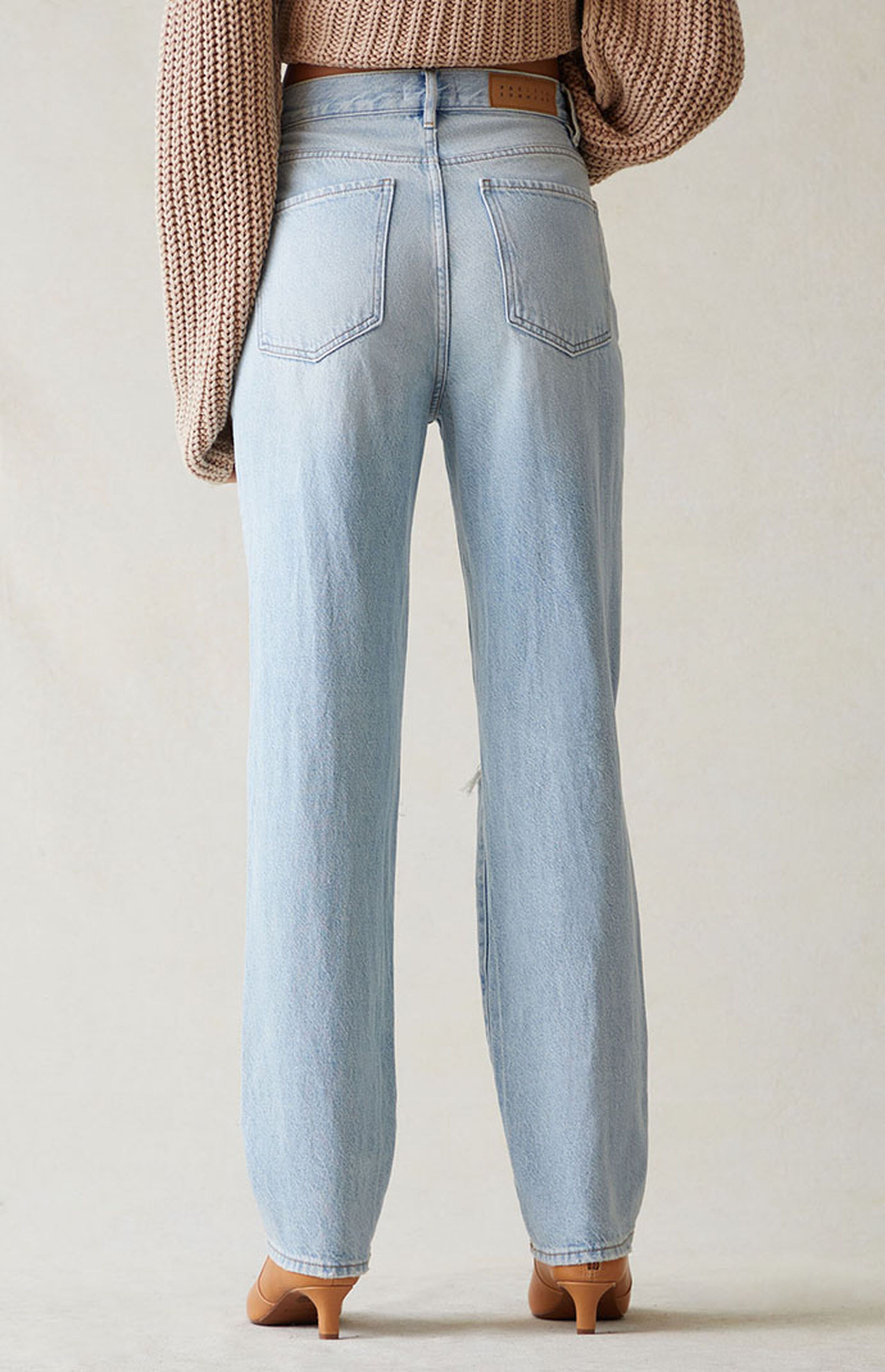 PacSun Eco Light Blue Distressed Dad Jeans | PacSun