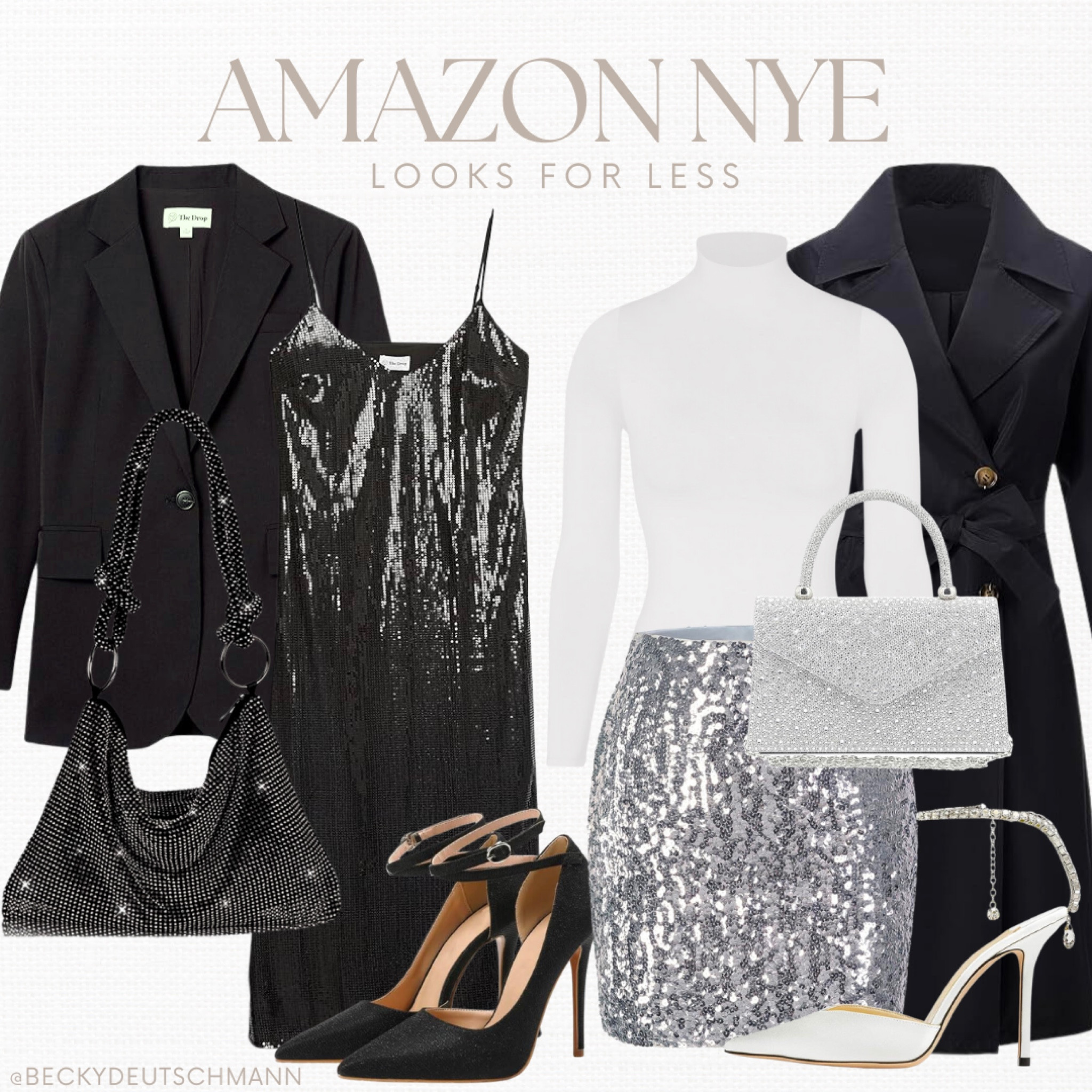 NYE looks for less ✨🥂 all available on Amazon 🤍

(Amazon fashion, amazon finds, amazon Canada, NYE outfits, holiday outfits, looks for less) 

#LTKfindsunder100 #LTKstyletip #LTKparties