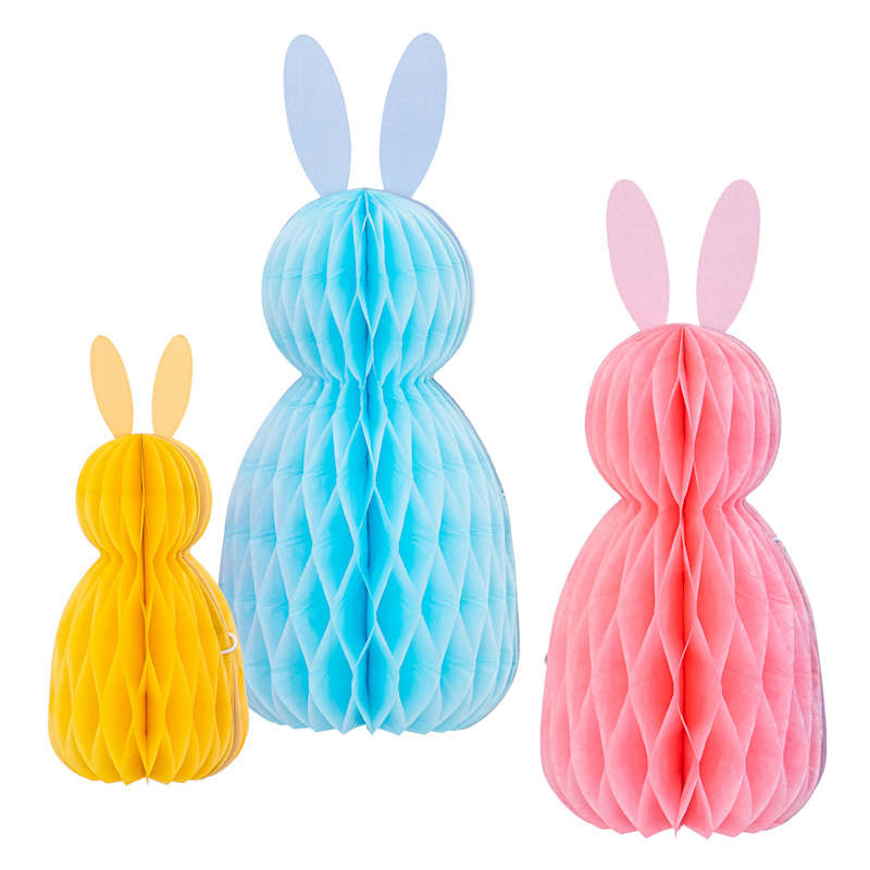 3ct Bunny Honeycomb | At Home