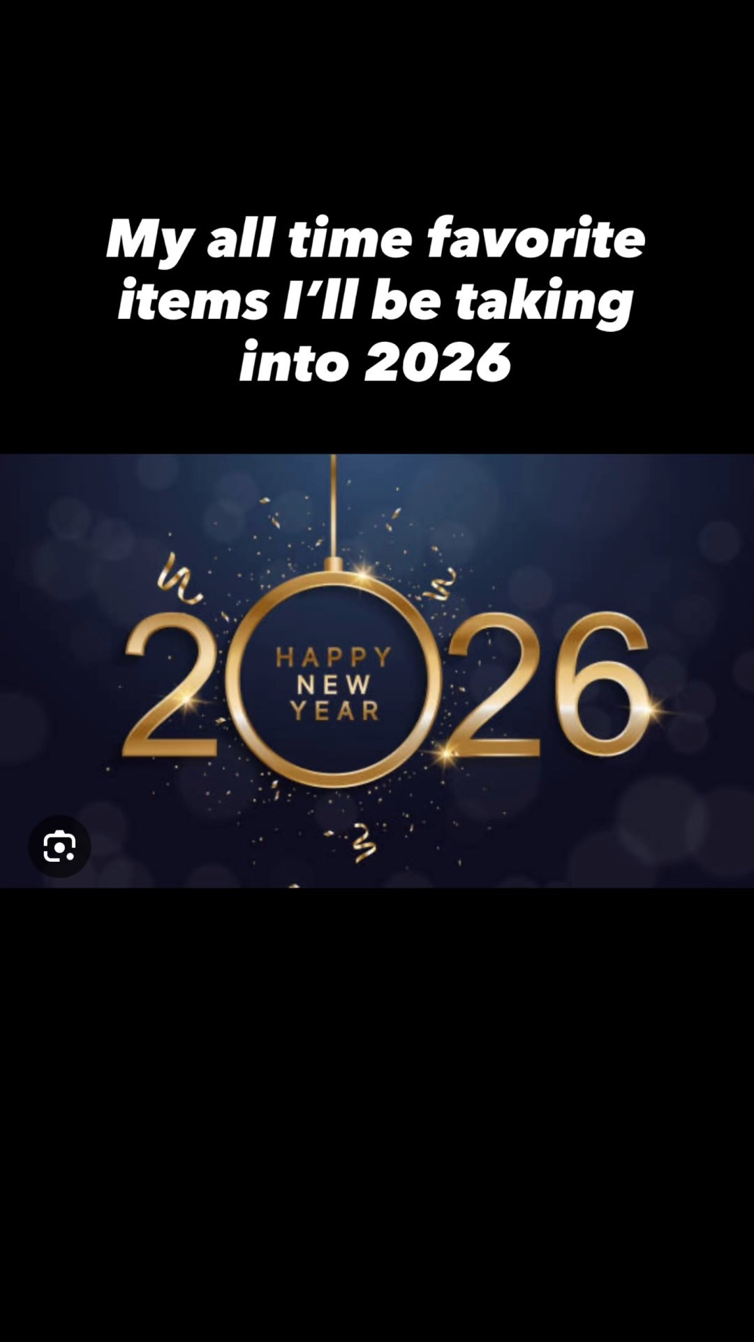 All my favorites I’ll be taking into 2026