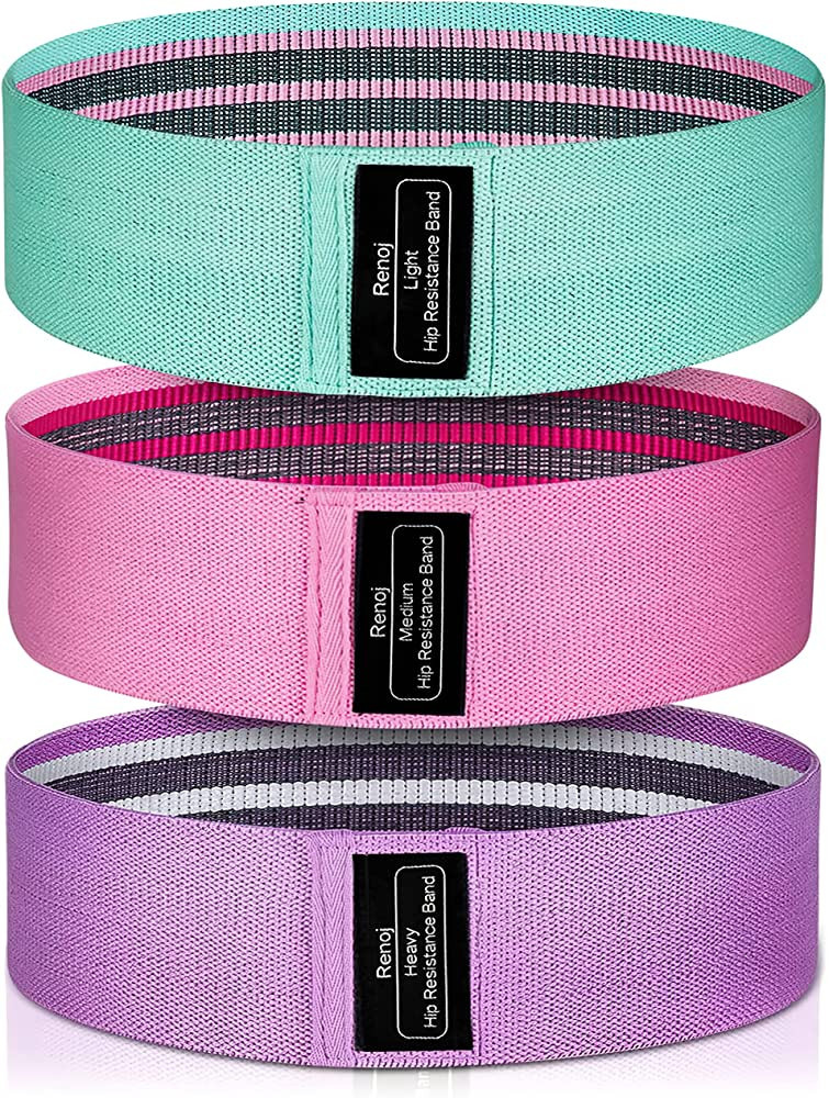 Renoj Resistance Bands for Working Out, Exercise Bands Workout, 3 Booty Bands for Women Legs and ... | Amazon (US)