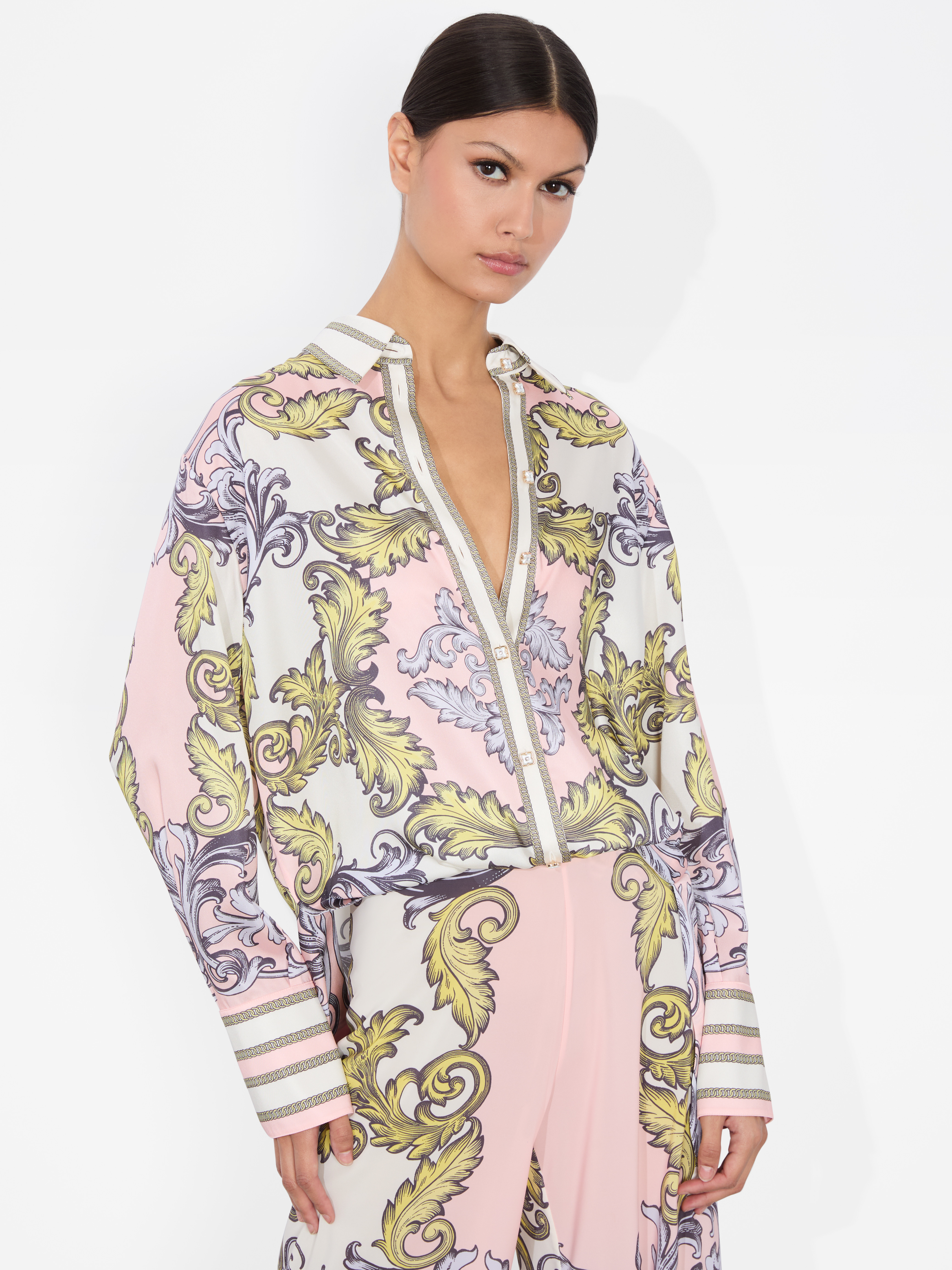 alice + olivia LANE OVERSIZED BUTTON DOWN | Alice + Olivia