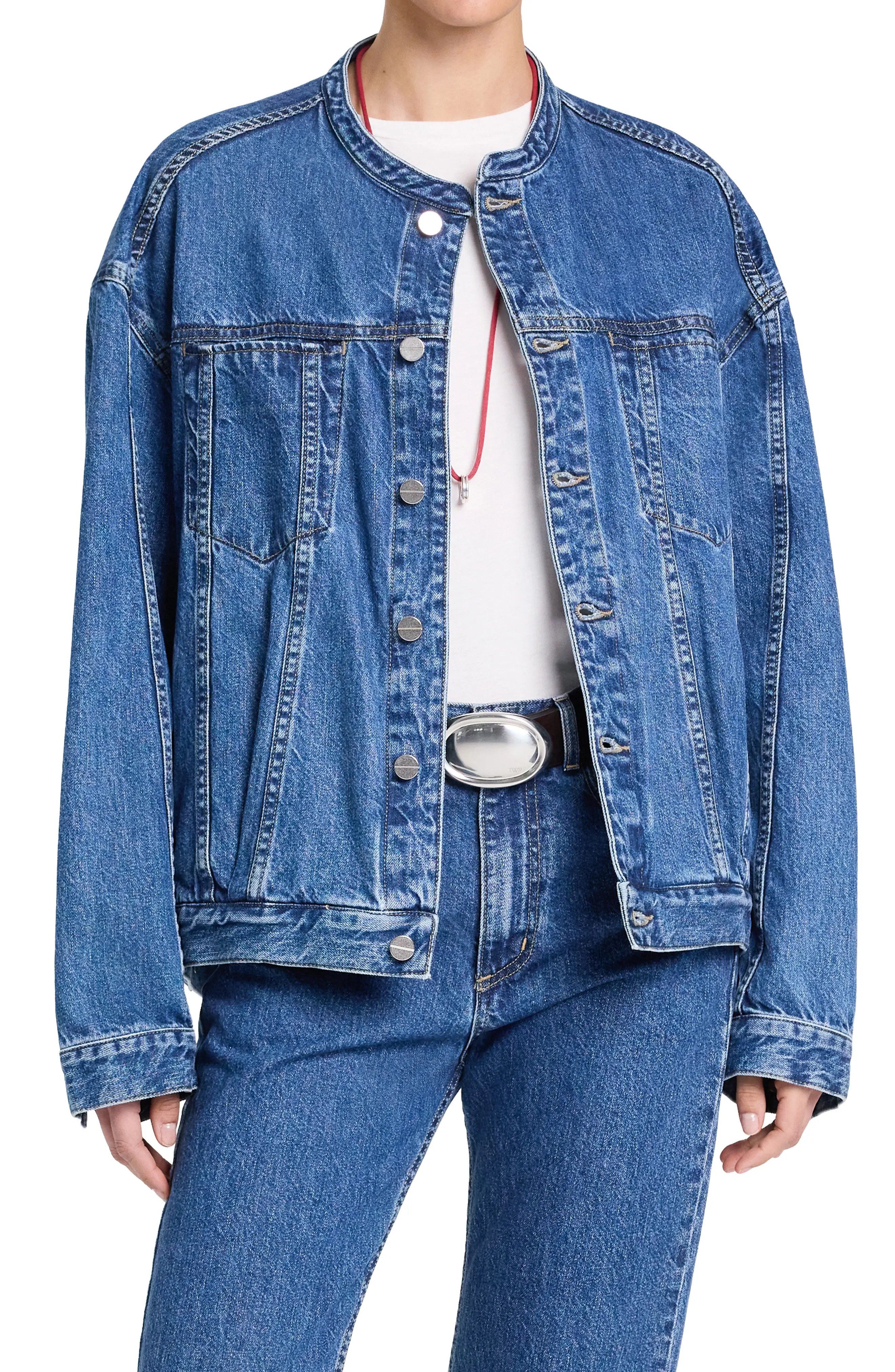TWP Dawson Denim Jacket in Paris at Nordstrom, Size Medium/large | Nordstrom
