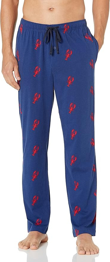 Nautica Men's Soft Woven 100% Cotton Elastic Waistband Sleep Pajama Pant at Amazon Men’s Clothi... | Amazon (US)