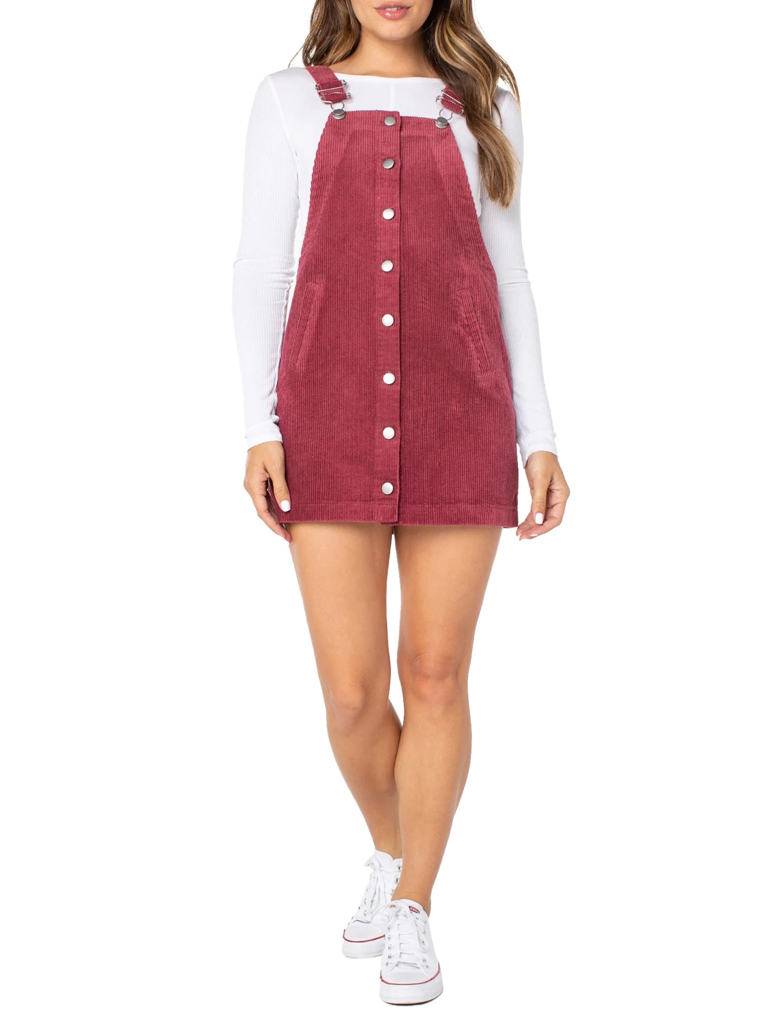 Celebrity Pink Women's Cord Dress - Walmart.com | Walmart (US)