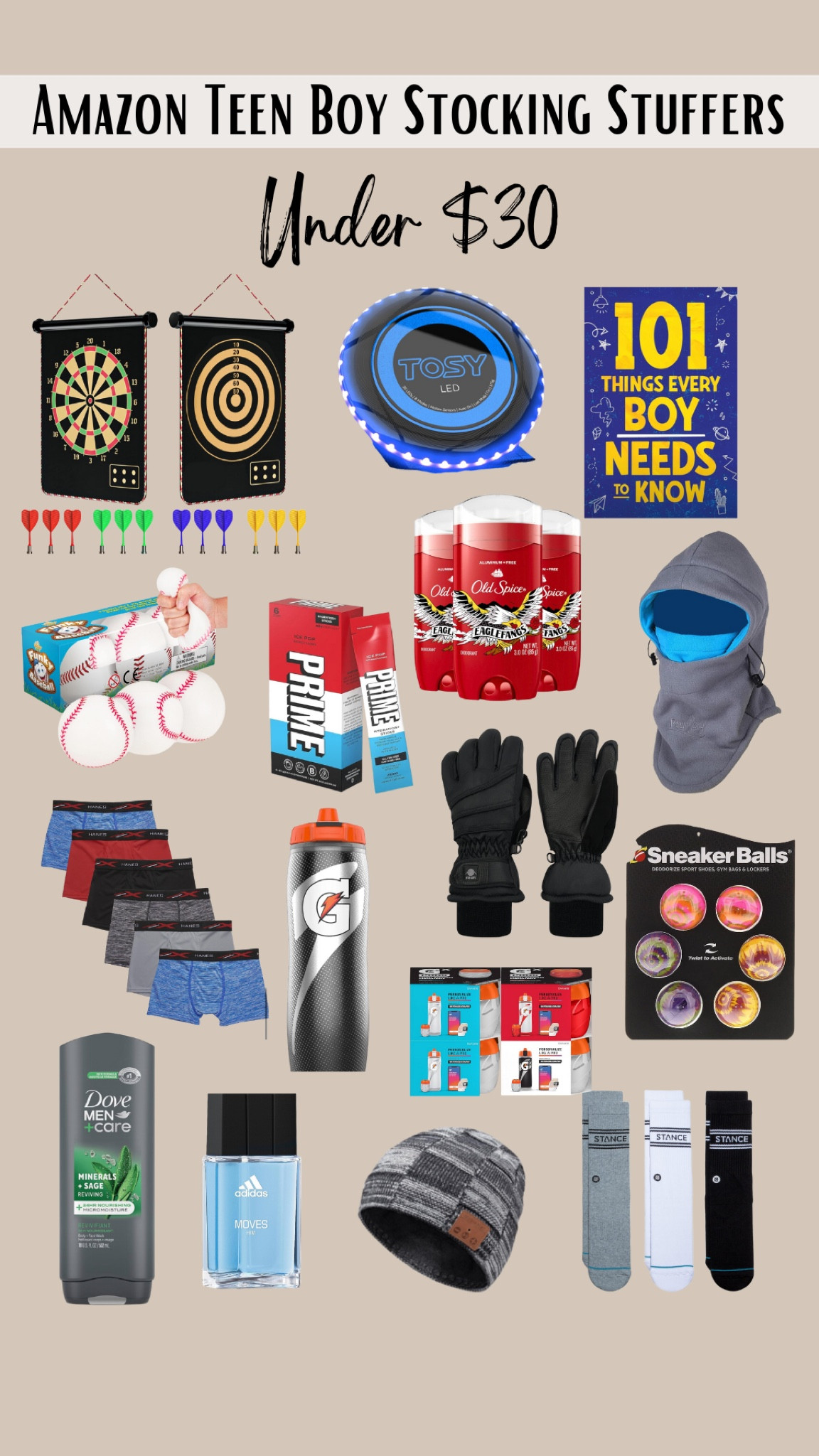 Amazon Teen Boy Stocking Stuffers



Affordable stocking stuffers for teen boys. Trending stocking stuffers for teen boys. Popular stocking stuffers for teens.Sale Sale 

#LTKHoliday #LTKHolidaySale #LTKSeasonal