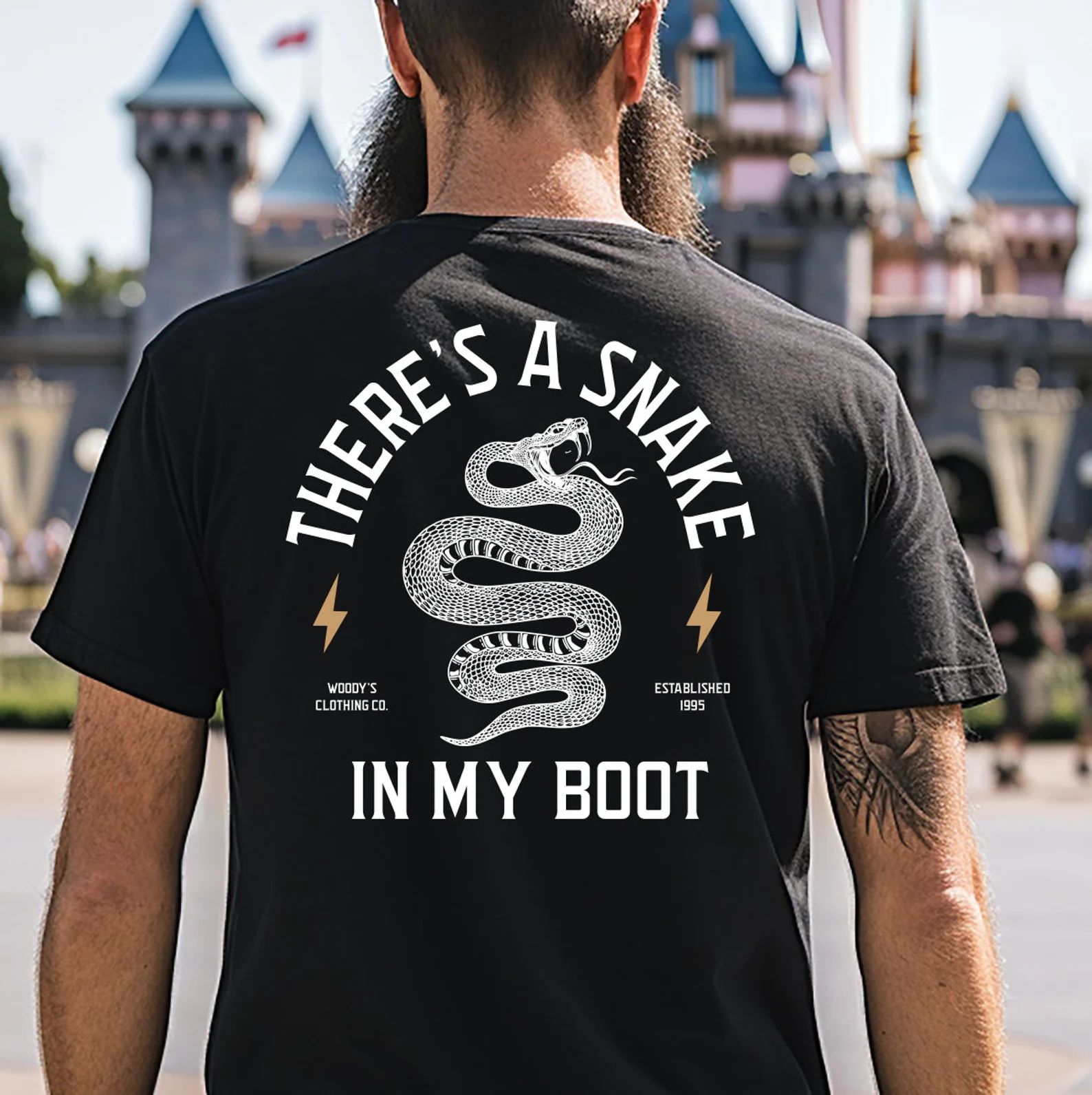 Snake in My Boot Men's Shirt Disney Shirt for Men Toy Story Shirt for Guys Woody Toy Story Shirt ... | Etsy (US)