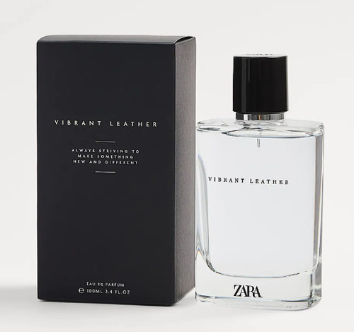 ZARA VIBRANT LEATHER for MEN 3.4 oz (100 ml) EDP Spray NEW in BOX & SEALED | eBay US